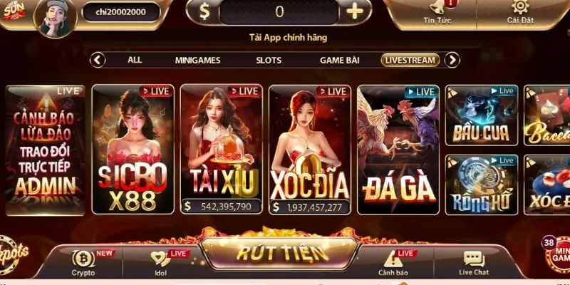 Co-founder Tống Hữu trực tiếp tham gia các game Sunwin